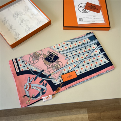 Hermes Square Silk Scarf 38547