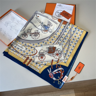 Hermes Square Silk Scarf 38549