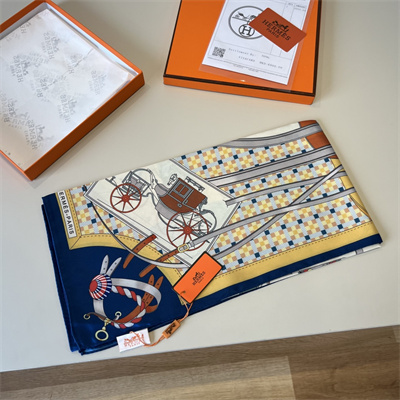 Hermes Square Silk Scarf 38549