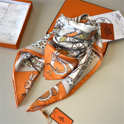 Hermes Square Silk Scarf 38550