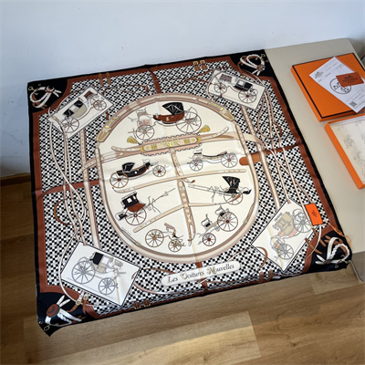 Hermes Square Silk Scarf 38552