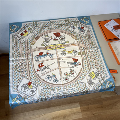 Hermes Square Silk Scarf 38553