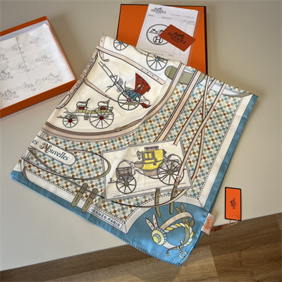 Hermes Square Silk Scarf 38553
