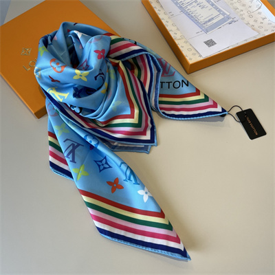 LV Square Silk Scarf 38556