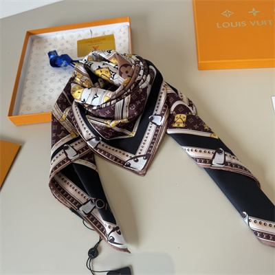LV Square Silk Scarf 38563