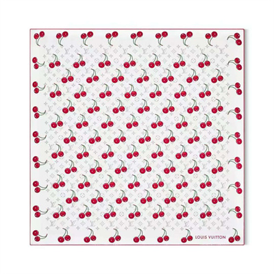 LV Square Silk Scarf 38565