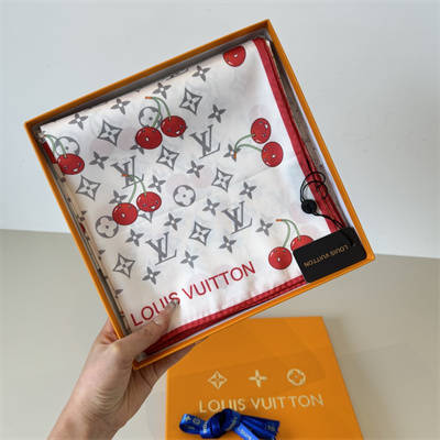 LV Square Silk Scarf 38565