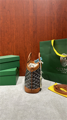 Goyard Beluga Mini Bag Goyardine Canvas & Chevroches Calfskin Black &Tan