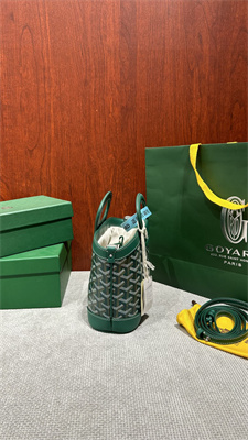 Goyard Beluga Mini Bag Goyardine Canvas & Chevroches Calfskin Green