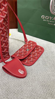 Goyard Anjou Mini Bag Chevroches Calfskin & Goyardine Canvas Fuchsia