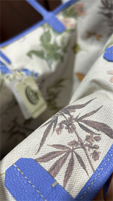 Goyard Saint Louis PM Bag In Goyardine Canvas & Chevroches Calfskin Iris