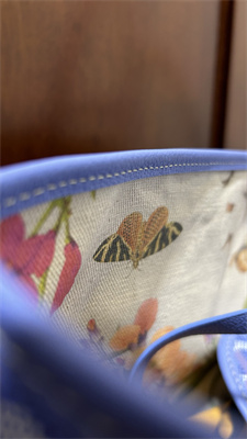 Goyard Saint Louis GM Bag In Goyardine Canvas & Chevroches Calfskin Iris