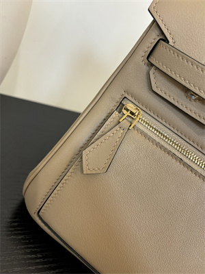 Birkin Colormatic Bag Swift Leather 25/30 Gold/Silver Hardware In Trench Color HS