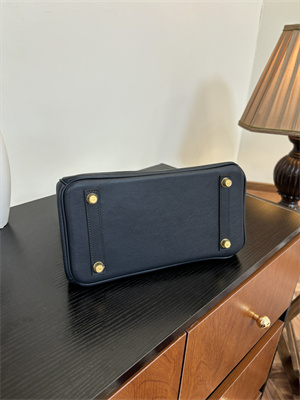 Birkin Colormatic Bag Swift Leather 25/30 Gold/Silver Hardware In Bleu Marine, Black, Chai, Gold and Etoupe Color HS