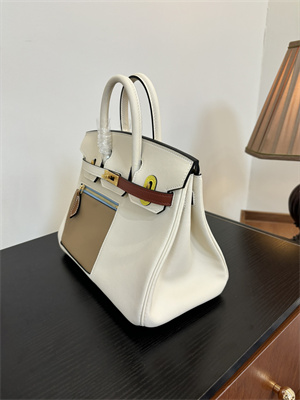 Birkin Colormatic Bag Swift Leather 25/30 Gold/Silver Hardware In Nata/Chai/Cuivre/Lime/Mauve Sylvester Color HS
