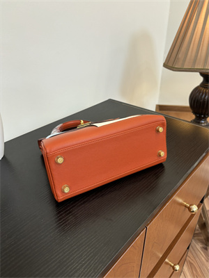 Kelly Colormatic Bag Swift Leather 25/28CM Gold/Silver Hardware In CUIVRE, NATA, LIME, BLEU BRUME & CHAI Color HS