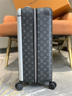 L.V Suitcase  luggage Monogram Eclipse Canvas & Calfskin