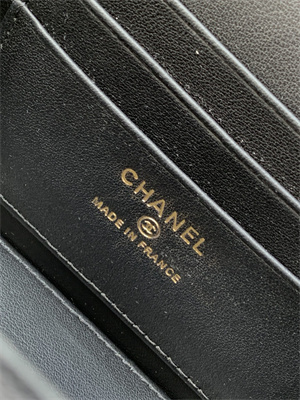 Chanel Vanity with chain Grained Calfskin& Gold-Tone Metal Black AP4799