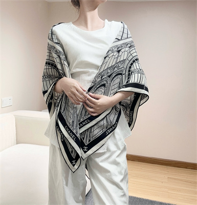 Chanel Cashmere/Silk Scarf 38927