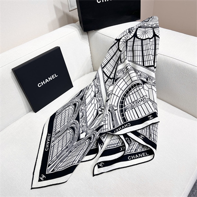 Chanel Cashmere/Silk Scarf 38927