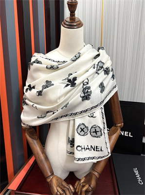 Chanel Cashmere/Silk Scarf 38931