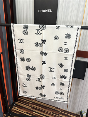 Chanel Cashmere/Silk Scarf 38931
