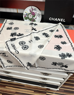 Chanel Cashmere/Silk Scarf 38931