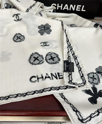 Chanel Cashmere/Silk Scarf 38931