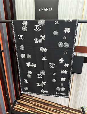 Chanel Cashmere/Silk Scarf 38932