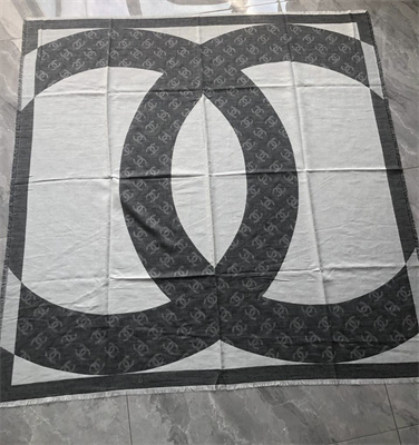 Chanel Wool/Cashmere/Silk Scarf/Shawl 38933