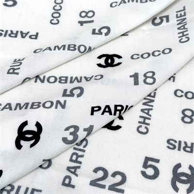 Chanel Cashmere/Silk Scarf/Shawl 38934