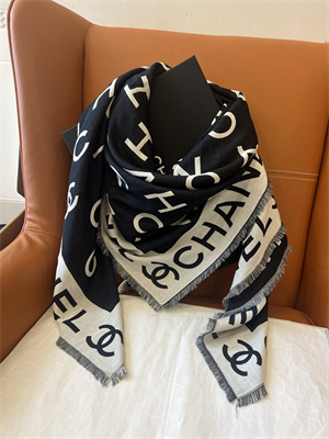 Chanel Wool/Cashmere/Silk Scarf/Shawl 38936