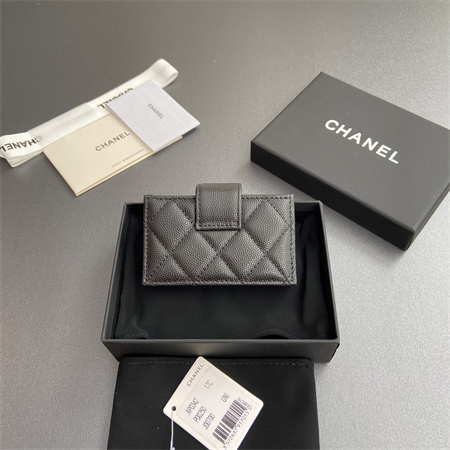 Chanel Card Holder Lambskin/Grained Calfskin AP0342