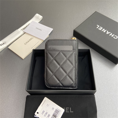 Chanel Classic Card Holder Lambskin/Grained Calfskin AP1650