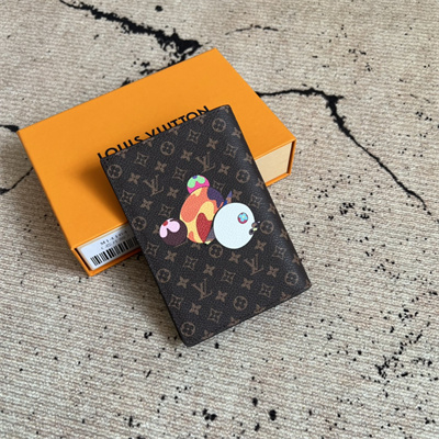 LV Passport Cover With Panda Printing Monogram Canvas M14164