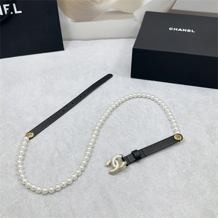 Chanel Belts In Lambskin 15MM In Black Color Options