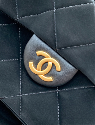 Chanel Backpack Velvet and Calfskin Gold Tone Metal Black AS5793