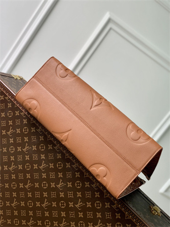 L.V ONTHEGO GM Monogram Empreinte Brown M44925