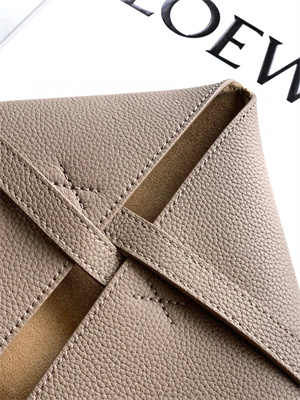 Loewe Medium Puzzle Fold Tote In Grained Calfskin