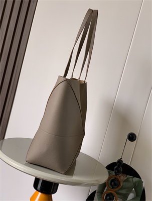 Loewe Medium Puzzle Fold Tote In Grained Calfskin