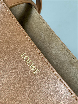 Loewe Medium Puzzle Fold Tote In Shinny Calfskin