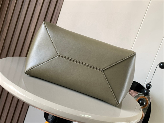 Loewe Medium Puzzle Fold Tote In Shinny Calfskin