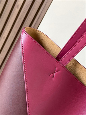 Loewe Medium Puzzle Fold Tote In Shinny Calfskin