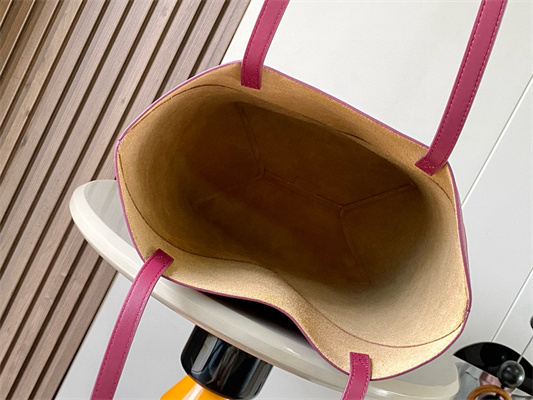 Loewe Medium Puzzle Fold Tote In Shinny Calfskin