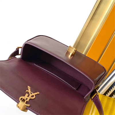 Y.S.L SOLFERINO Mini IN BOX SAINT LAURENT ROUGE CABERNET Color