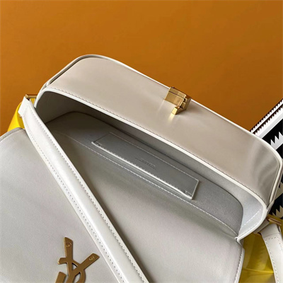 Y.S.L SOLFERINO Small IN BOX SAINT LAURENT White Color