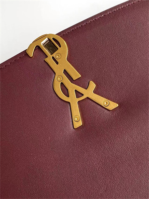 Y.S.L SOLFERINO Small IN BOX SAINT LAURENT ROUGE CABERNET Color