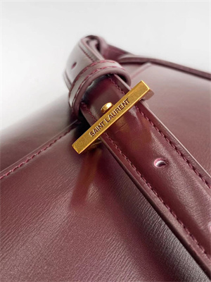 Y.S.L SOLFERINO Small IN BOX SAINT LAURENT ROUGE CABERNET Color