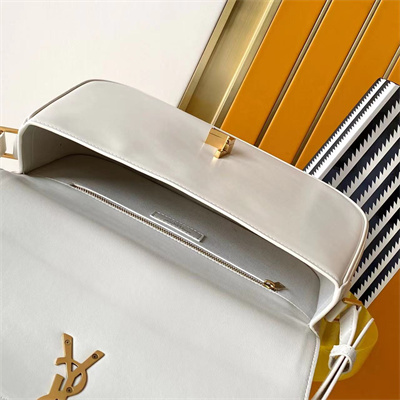 Y.S.L SOLFERINO MEDIUM IN BOX SAINT LAURENT White Color